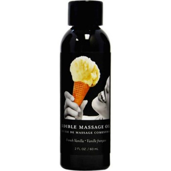 Βρώσιμο Λάδι Για Μασάζ Βανίλια - Edible Massage Oil French Vanilla 60ml