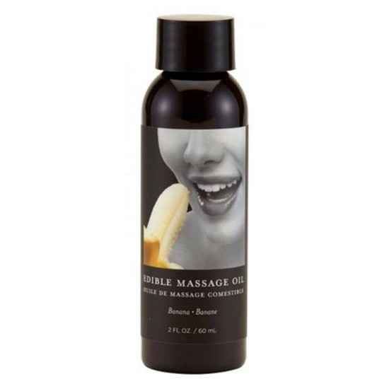 Edible Massage Oil Banana 60ml Sex & Beauty 
