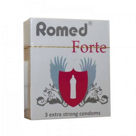 Έξτρα Ανθεκτικά Προφυλακτικά - Romed Forte Super Strong Condoms 1pc Sex & Ομορφιά 