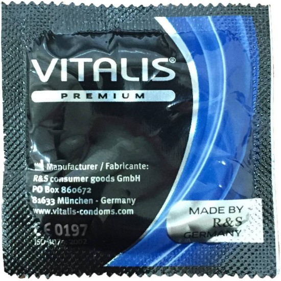 Κανονικό Προφυλακτικό - Vitalis Natural Condom 53mm 1pc Sex & Ομορφιά 