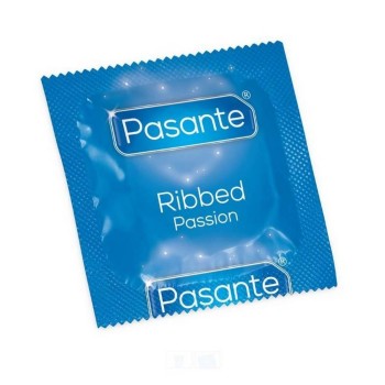 Προφυλακτικό Με Ραβδώσεις - Pasante Ribbed Condom
