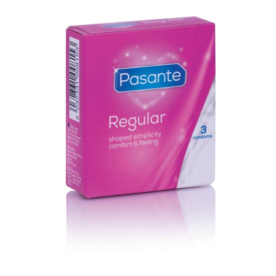 Pasante Regular Condoms 3 pcs Sex & Beauty 
