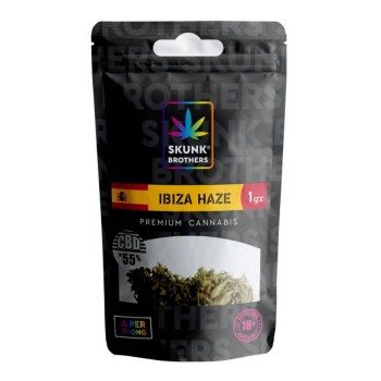Φαρμακευτική Κάνναβη - Skunk Brothers Ibiza Haze 55% CBD 1gr