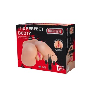 Γυναικείο Ομοίωμα Με Δόνηση - Real Stuff The Perfect Booty Seductive Vulva Tight Pussy