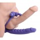 Δαχτυλίδι Διπλής Διείσδυσης Με Δόνηση - Double Delight Dual Penetration Vibrating Rabbit Cock Ring Sex Toys 