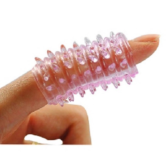 Κάλυμμα Δαχτύλου Με Κουκκίδες - Finger Sleeve Sex Toys 