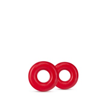 Δαχτυλίδια Για Πέος & Όρχεις - Stay Hard Donut Rings Oversized Red
