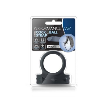 Δαχτυλίδι Πέους & Όρχεων – Performance Vs7 Cock & Ball Strap Black
