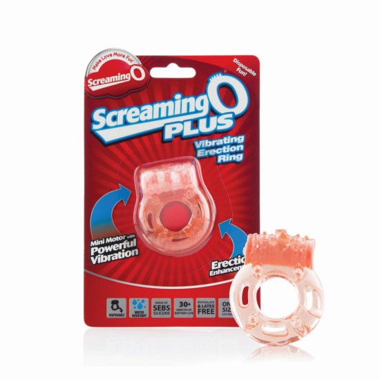 The Screaming O Plus Vibe Cockring Sex Toys