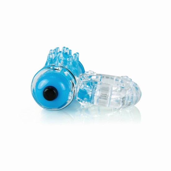 Δονούμενο Δαχτυλίδι Πέους - Color Pop Owow Vibe Cockring Blue Sex Toys 