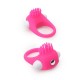 Δονούμενο Δαχτυλίδι Ροζ - Lit Up Silicone Stimu Ring 5 Pink Sex Toys 