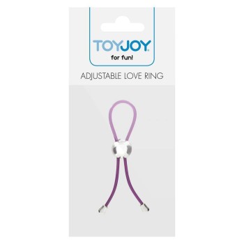 Ρυθμιζόμενο Δαχτυλίδι Πέους Σιλικόνης – Adjustable Love Ring Purple