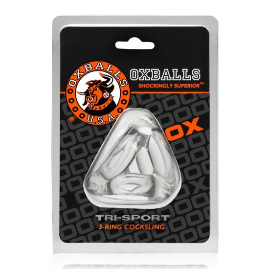Tri Sport Cocksling Clear Sex Toys