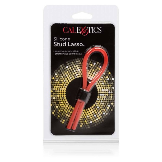 Silicone Stud Lasso Red Sex Toys
