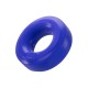 Απαλό & Ελαστικό Δαχτυλίδι Πέους - Huj Silicone Cockring Blue Sex Toys 