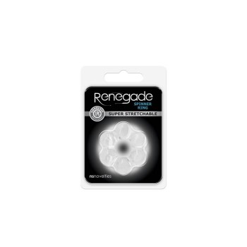 Δαχτυλίδι Πέους - Renegade Spinner RIng Clear