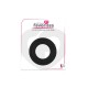 All Time Favorites 3 Silicone Cockrings Black Sex Toys