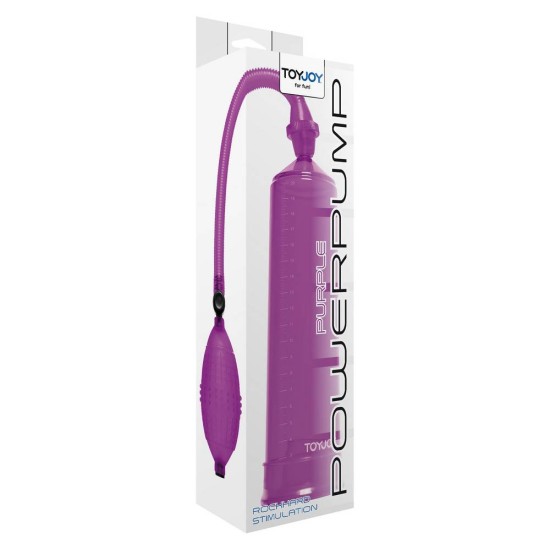 Αντλία Διόγκωσης Πέους - Power Penis Pump Purple Sex Toys 