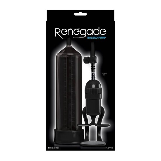 Renegade Bolero Penis Pump Black Sex Toys