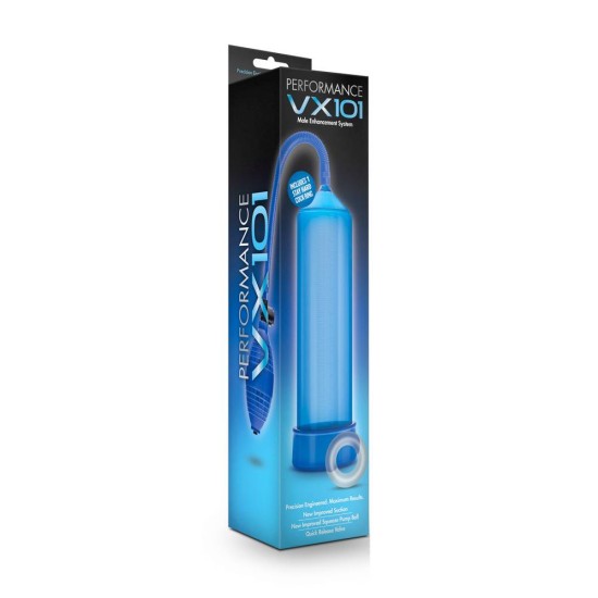 Performance VX101 Male Enhancement Pump Blue Sex Toys