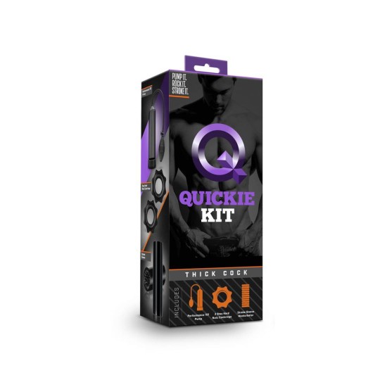 Quickie Kit Thick Cock Black Sex Toys