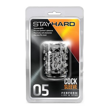 Ελαστικό Κάλυμμα Πέους - Stay Hard Cock Sleeve 05 Clear