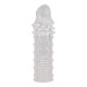 Κάλυμμα Πέους Με Κουκκίδες - Adonis Extension Clear 16 cm Sex Toys 