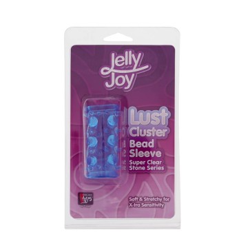 Κάλυμμα Πέους Με Κουκκίδες – Jelly Joy Lust Cluster Blue