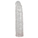 Κάλυμμα Πέους Με Κουκκίδες - XTension Sleeve Transparent 22 cm Sex Toys 