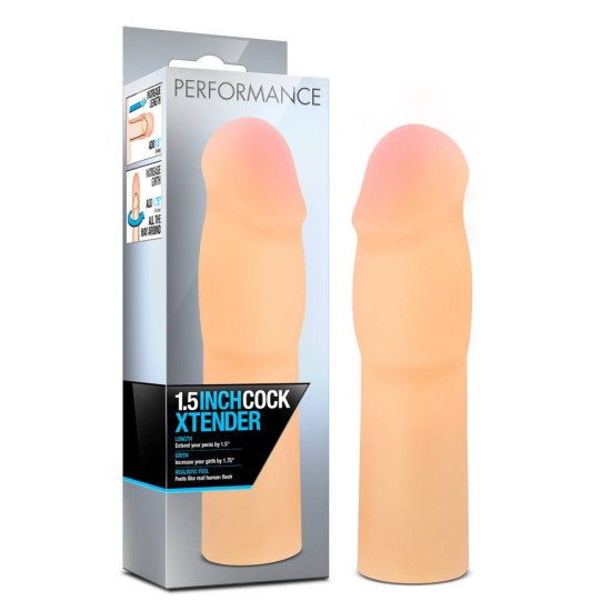 Προέκταση Πέους - Performance 1.5 Inch Cock Xtender Beige Sex Toys 