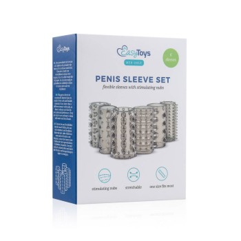Σετ Καλύμματα Πέους Με Σχέδια - Penis Sleeve Set
