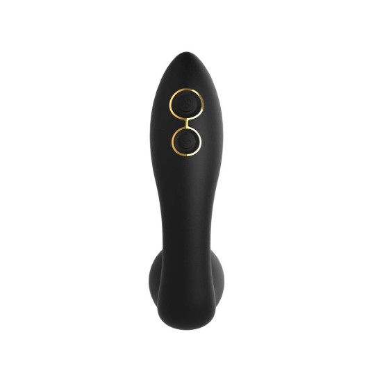 Ασύρματος Κολπικός & Κλειτοριδικός Δονητής - Elite Renee Remote Vibrator Black 11cm Sex Toys 