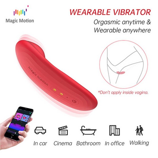 Κλειτοριδικός Δονητής Με Εφαρμογή Κινητού – Magic Motion Nyx Smart Panty Vibrator Sex Toys 