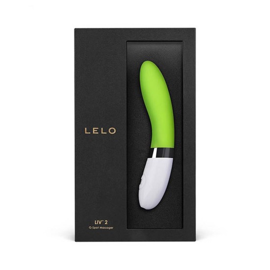Αθόρυβος Δονητής Σημείου G - Lelo Liv 2 Vibrator Lime Green Sex Toys 