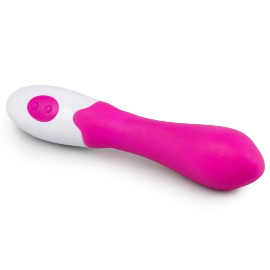 Δονητής Σημείου G - EasyToys Rose Vibrator Pink 19cm Sex Toys 