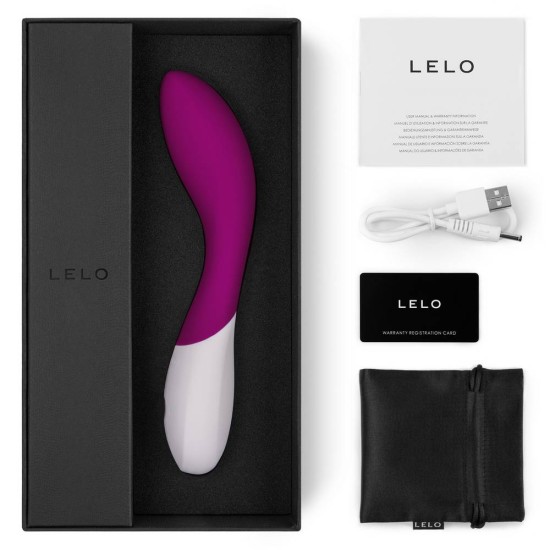 Lelo Mona Wave Vibrator Deep Rose Sex Toys