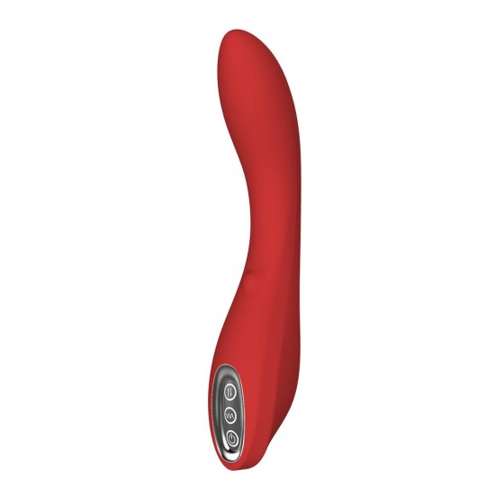 Επαναφορτιζόμενος Δονητής Σημείου G - Eva G Spot Vibrator Red Sex Toys 