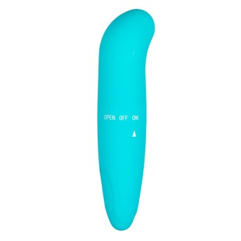 Mini G Spot Vibrator Turquoise 12cm