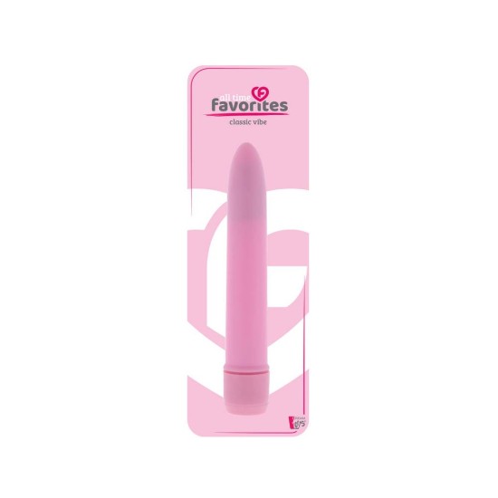 All Time Favorites Classic Vibe Pink 16cm Sex Toys