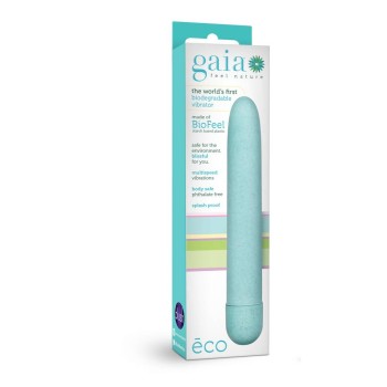 Κλασικός Δονητής - Gaia Eco Vibe Aqua 18cm