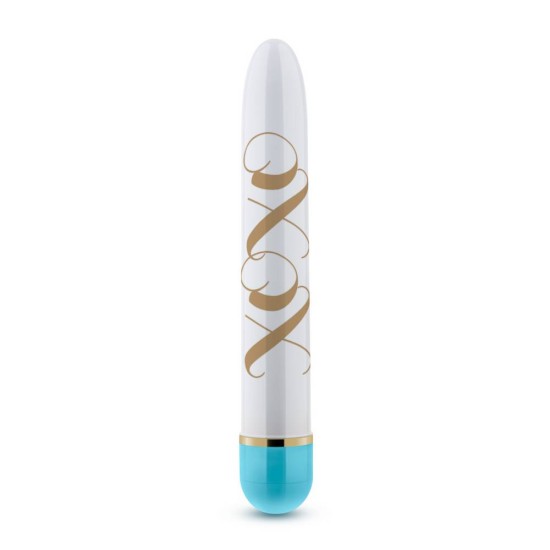 The Collection Xoxo Blue Sky Vibrator 17.7cm Sex Toys