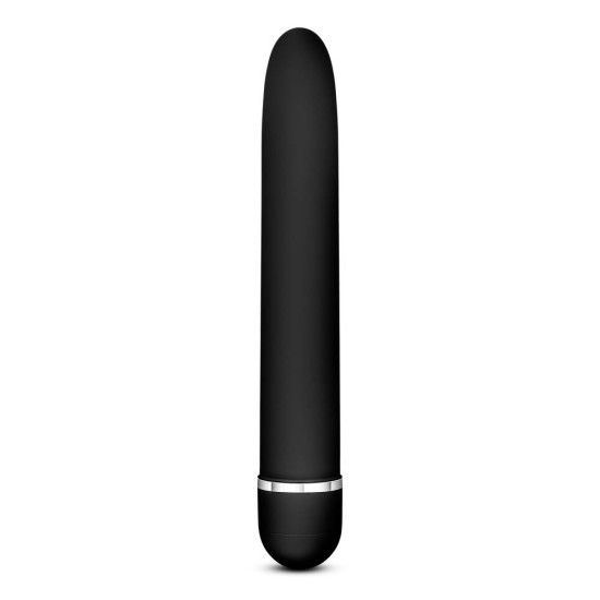 Κλασικός Δονητής - Rose Luxuriate Vibrator Black 18cm Sex Toys 