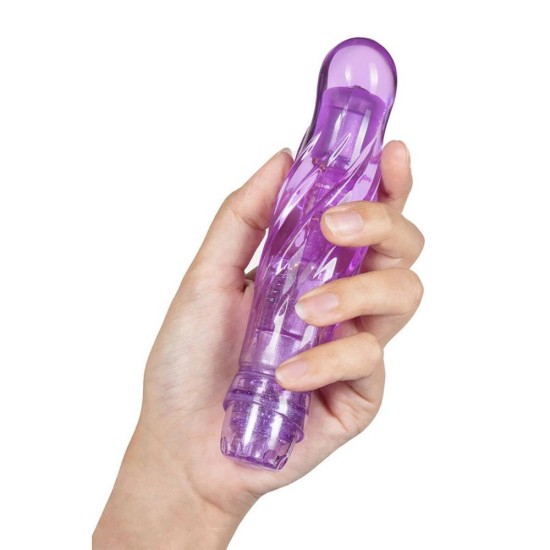 Μαλακός Κλασσικός Δονητής - Naturally Yours Bachata Vibrator Purple Sex Toys 