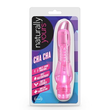 Μαλακός Κλασσικός Δονητής - Naturally Yours Cha Cha Vibrator Pink