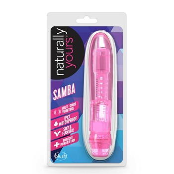 Naturally Yours Samba Vibrator Pink