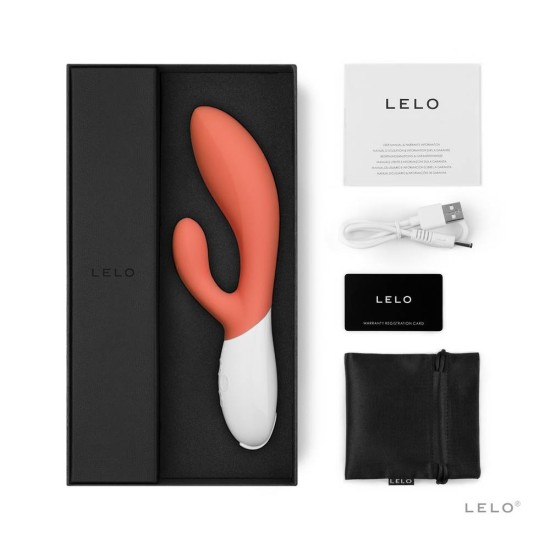 Lelo Ina 3 Vibrator Coral Sex Toys