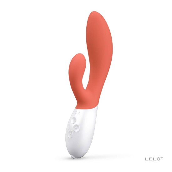 Αθόρυβος Rabbit Δονητής - Lelo Ina 3 Vibrator Coral Sex Toys 