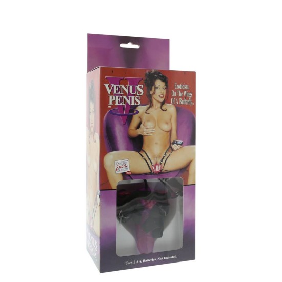  Κολπικός & Κλειτοριδικός Δονητής Πεταλούδα - Venus Penis Strap On Sex Toys 