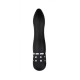 Μίνι Δονητής Με Strass - Mini Vibrator Lined Black 11,5cm Sex Toys 