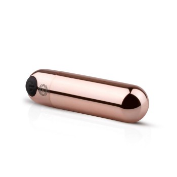 Επαναφορτιζόμενος Μίνι Δονητής - Rosy Gold New Bullet Vibrator 7,5cm